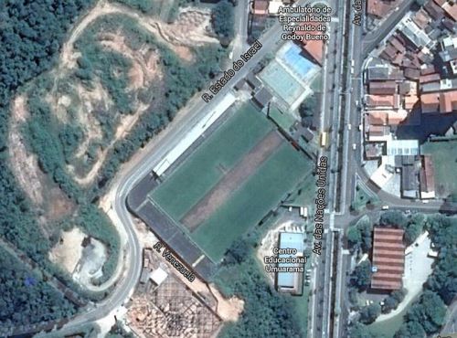 Estádio Municipal Leonardo Barbiéri, em Águas de Lindoia. Sede do Grupo S