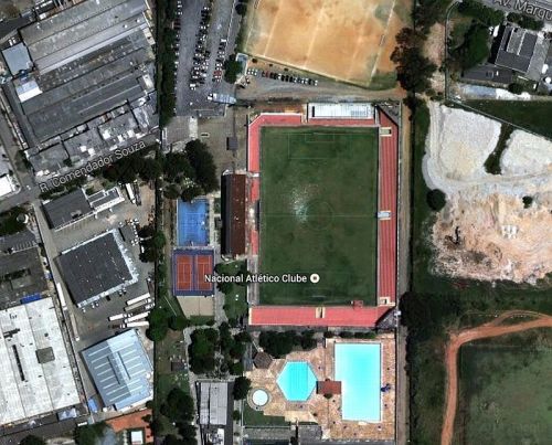 Estádio Nicolau Alayon (Rua Comendador Souza), em São Paulo. Sede do Grupo X