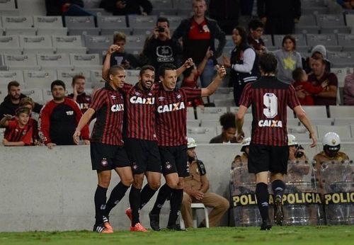 Time do Atlético desencantou e fez logo sete gols contra o vice-lanterna Nacional (Foto: Gustavo Oliveira/ Site Oficial do CAP)
